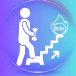 step counter android application logo